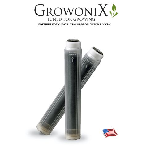 Premium KDF85/Catalytic Carbon Filter 2.5