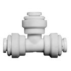 Tee, 1/4" QC ports