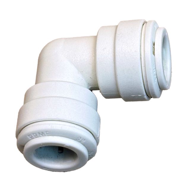 Union Elbow, 3/8" QC ports