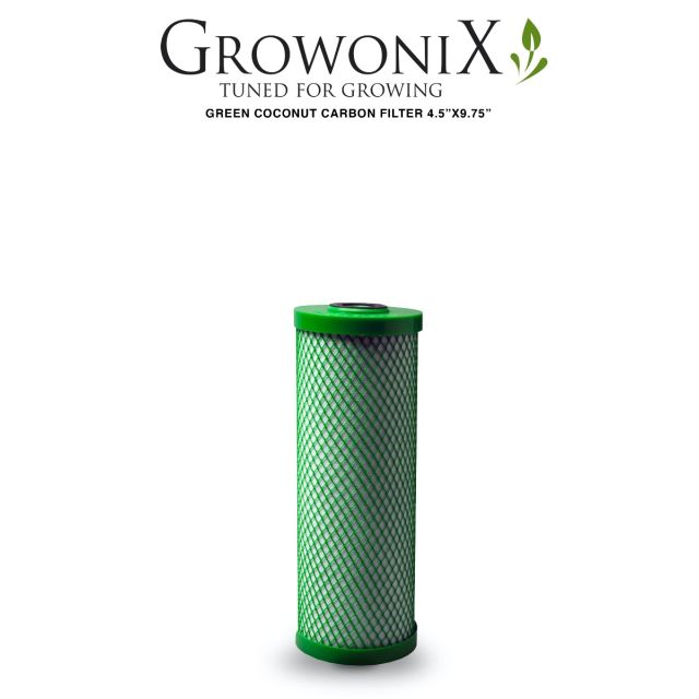 CF-4510-GB Green Coconut Replacement Carbon Filter 4.5" x 9.75"