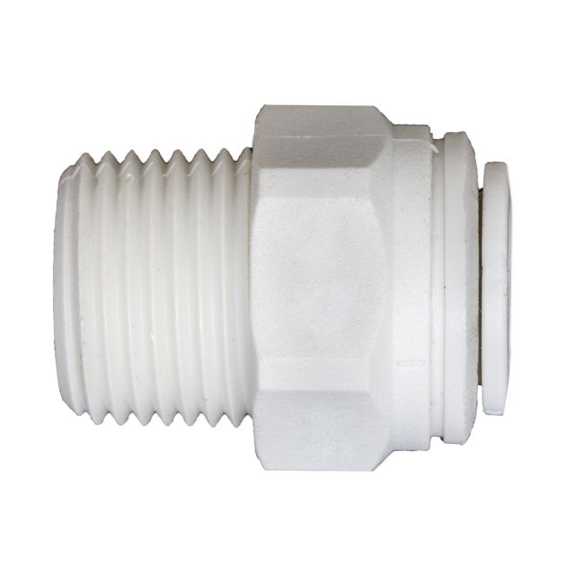 Male Connector 3/8" QC x 1/4" NPTF